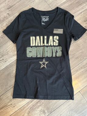 Cowboys Heritage Style Dallas Cowboys Black Short Sleeve Tee